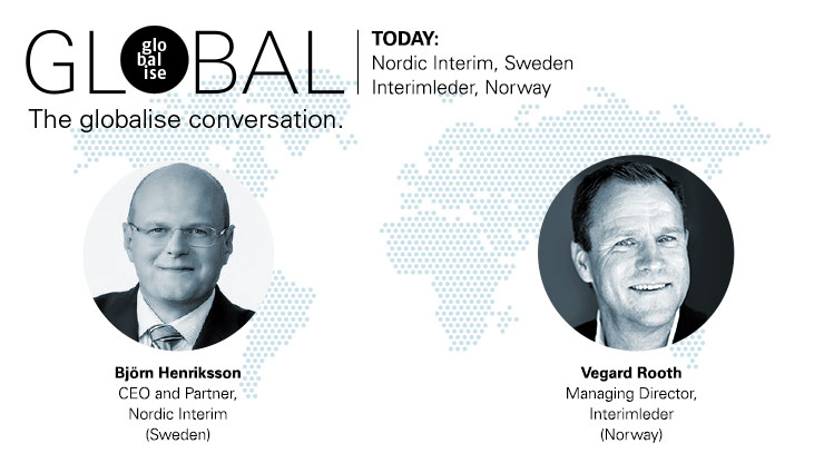 The globalise conversation between Björn Henriksson and Vegard Rooth